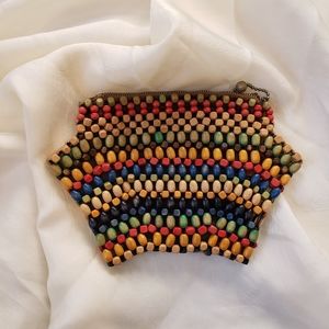 Vintage beaded clutch